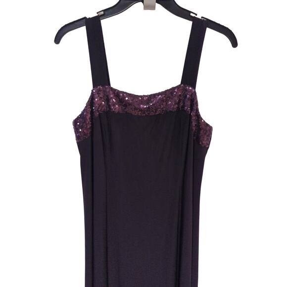 Maya Brooke Purple Dress, NWT, 8 - Picture 2 of 6